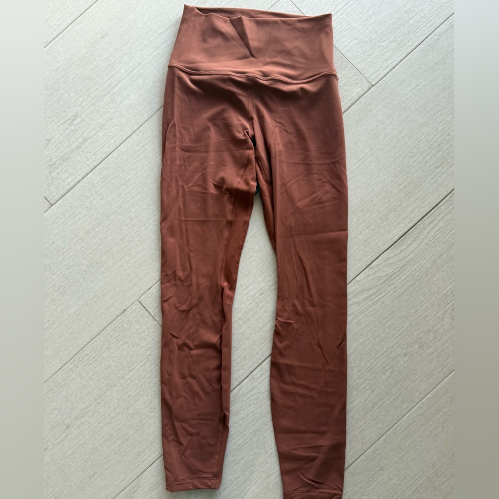 Lululemon Brown High-Waisted Leggings